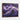 Cosmic Waves of Amethyst Stardust Framed Canvas (Walnut) / 20 x 16