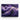 Cosmic Waves of Amethyst Stardust Canvas Wrap / 24 x 18