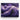 Cosmic Waves of Amethyst Stardust Canvas Wrap / 14 x 11