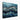 Cascading Ocean Blues Abstract Canvas Wrap / 32 x 24