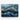 Cascading Ocean Blues Abstract Canvas Wrap / 40 x 30