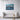 Cascading Ocean Blues Abstract Canvas Wrap / 40 x 30