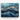Cascading Ocean Blues Abstract Canvas Wrap / 20 x 16