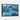 Cascading Oceanic Dreamscape Layers Framed Canvas (Black) / 30 x 20