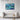 Cascading Oceanic Dreamscape Layers Framed Canvas (Black) / 48 x 32