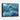 Cascading Oceanic Dreamscape Layers Framed Canvas (Black) / 40 x 30