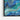 Cascading Oceanic Dreamscape Layers Framed Canvas (Black) / 14 x 11