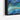 Cascading Oceanic Dreamscape Layers Framed Canvas (Black) / 14 x 11