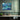 Cascading Oceanic Dreamscape Layers Framed Canvas (Black) / 14 x 11