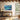 Cascading Oceanic Dreamscape Layers Framed Canvas (Walnut) / 30 x 20