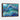 Cascading Oceanic Dreamscape Layers Framed Canvas (Walnut) / 32 x 24