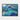 Cascading Oceanic Dreamscape Layers Framed Canvas (Walnut) / 40 x 30