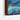 Cascading Oceanic Dreamscape Layers Framed Canvas (Walnut) / 40 x 30