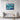 Cascading Oceanic Dreamscape Layers Framed Canvas (Walnut) / 40 x 30