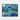 Cascading Oceanic Dreamscape Layers Framed Canvas (Walnut) / 10 x 8