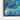 Cascading Oceanic Dreamscape Layers Framed Canvas (Walnut) / 20 x 16