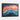 Vivid Dreamscape of Chromatic Layers Framed Canvas (Black) / 32 x 24