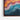 Vivid Dreamscape of Chromatic Layers Framed Canvas (Walnut) / 10 x 8