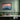Vivid Dreamscape of Chromatic Layers Framed Canvas (Walnut) / 20 x 16