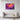 Vibrant Dreamscape of Surreal Colors Framed Canvas (Black) / 48 x 32