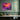 Vibrant Dreamscape of Surreal Colors Framed Canvas (Walnut) / 20 x 16