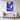 Ethereal Depths of Azure Dreamscapes Framed Canvas (Black) / 32 x 48