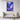 Ethereal Depths of Azure Dreamscapes Framed Canvas (Walnut) / 32 x 48