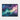 Cosmic Ripple in Celestial Hues Framed Canvas (Black) / 20 x 16