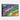 Cosmic Ripple in Vivid Hues Journey Framed Canvas (Black) / 48 x 32