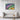Cosmic Ripple in Vivid Hues Journey Framed Canvas (Black) / 48 x 32