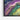 Cosmic Ripple in Vivid Hues Journey Framed Canvas (Black) / 24 x 18
