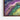 Cosmic Ripple in Vivid Hues Journey Framed Canvas (Walnut) / 30 x 20