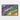 Cosmic Ripple in Vivid Hues Journey Framed Canvas (Walnut) / 48 x 32