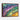 Cosmic Ripple in Vivid Hues Journey Framed Canvas (Walnut) / 40 x 30
