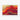 Crimson Waves of Abstract Gold Fine Art Print / 48 x 32