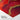 Crimson Waves of Abstract Gold Fine Art Print / 40 x 30