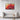 Crimson Waves of Abstract Gold Framed Canvas (Black) / 30 x 20