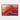 Crimson Waves of Abstract Gold Framed Canvas (Black) / 48 x 32