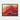 Crimson Waves of Abstract Gold Framed Canvas (Black) / 24 x 18