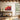 Crimson Waves of Abstract Gold Framed Canvas (Black) / 24 x 18