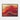 Crimson Waves of Abstract Gold Framed Canvas (Black) / 14 x 11