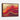 Crimson Waves of Abstract Gold Framed Canvas (Walnut) / 32 x 24