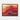 Crimson Waves of Abstract Gold Framed Canvas (Walnut) / 40 x 30