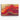 Crimson Waves of Abstract Gold Canvas Wrap / 48 x 32