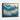 Golden Veins in Oceanic Depths Framed Canvas (Black) / 20 x 16