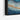 Golden Veins in Oceanic Depths Framed Canvas (Black) / 20 x 16