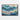 Golden Veins in Oceanic Depths Framed Canvas (Walnut) / 30 x 20