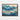 Golden Veins in Oceanic Depths Framed Canvas (Walnut) / 32 x 24