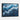 Ocean Depths: Abstract Blue Textures Framed Canvas (Black) / 24 x 18