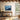Ocean Depths: Abstract Blue Textures Framed Canvas (Black) / 32 x 24